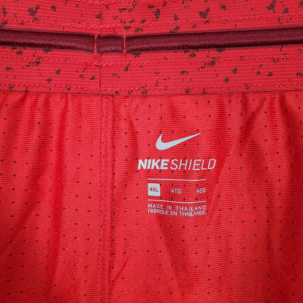 Nike Sheild LeBron James Red Basketball Boys Gym Shorts Size 4XL - Picture 11 of 16